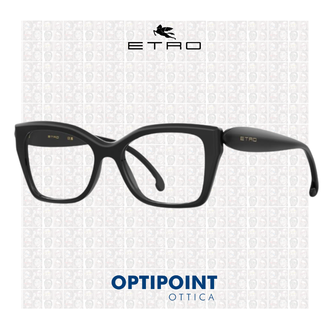 ETRO 0087 807 NERO OCCHIALI DA VISTA - Optipoint - Lux S.r.l.