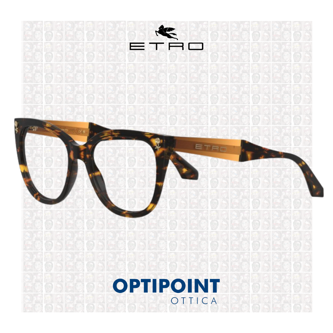 ETRO 0094 086 HAVANA OCCHIALI DA VISTA - Optipoint - Lux S.r.l.
