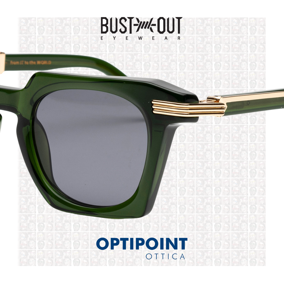BUST OUT JONATHAN VERDE OCCHIALI DA SOLE - Optipoint - Lux S.r.l.