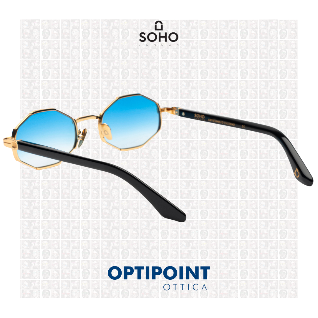SOHO WALLACE ORO NERO OCCHIALI DA SOLE - Optipoint - Lux S.r.l.