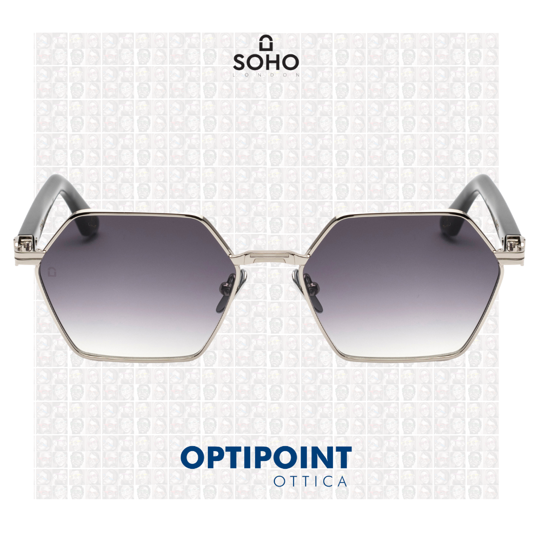SOHO LUDGATE ARGENTO NERO OCCHIALI DA SOLE - Optipoint - Lux S.r.l.