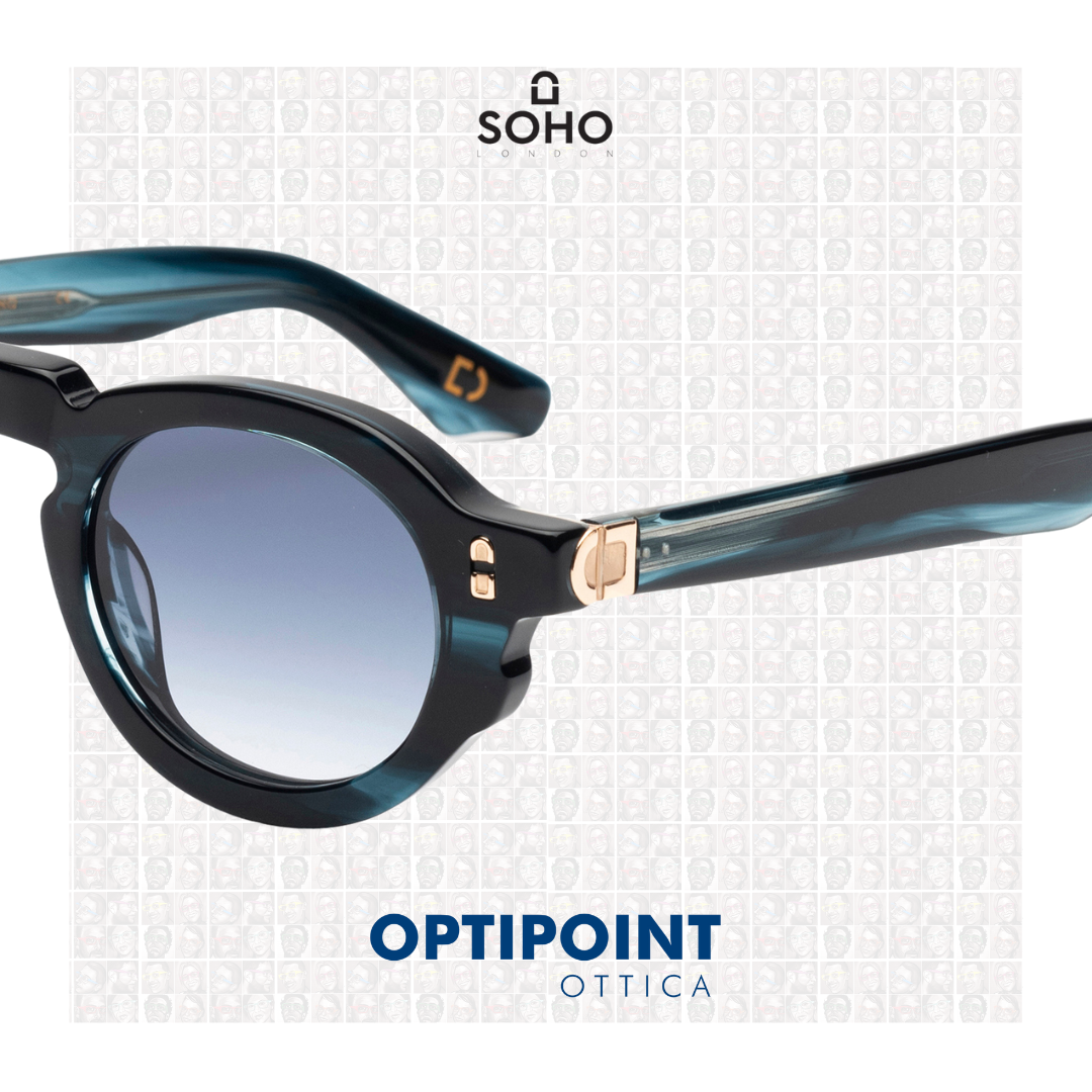 SOHO DARLINGTON BLU STRIATO OCCHIALI DA SOLE - Optipoint - Lux S.r.l.