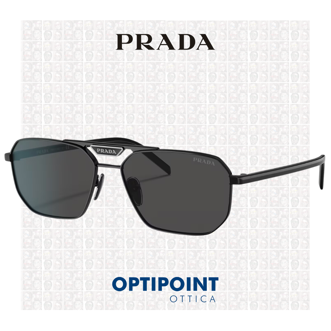 PRADA 58YS 1AB5S0 NERO OCCHIALI DA SOLE - Optipoint - Lux S.r.l.