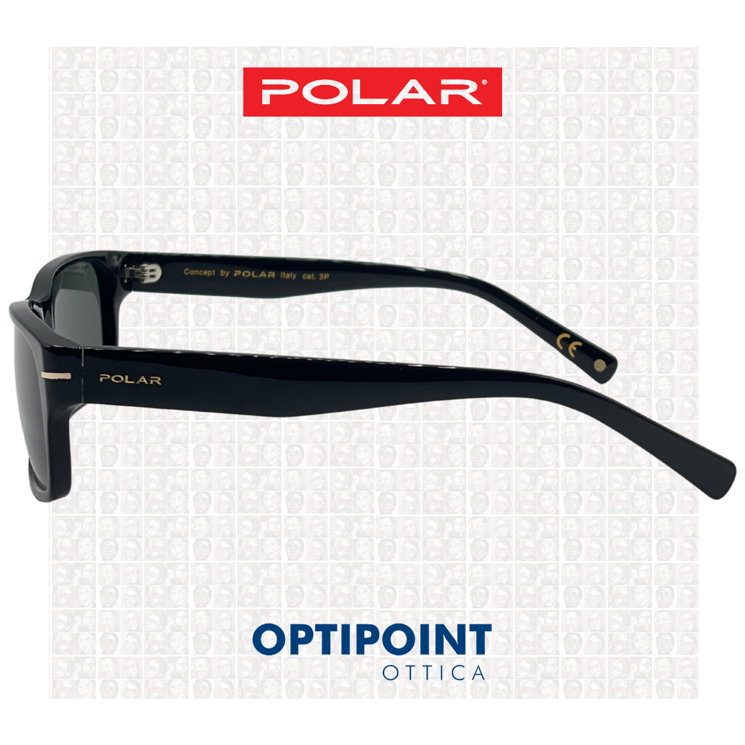 POLAR 170 GOLD NERO OCCHIALI DA SOLE - Optipoint - Lux S.r.l.