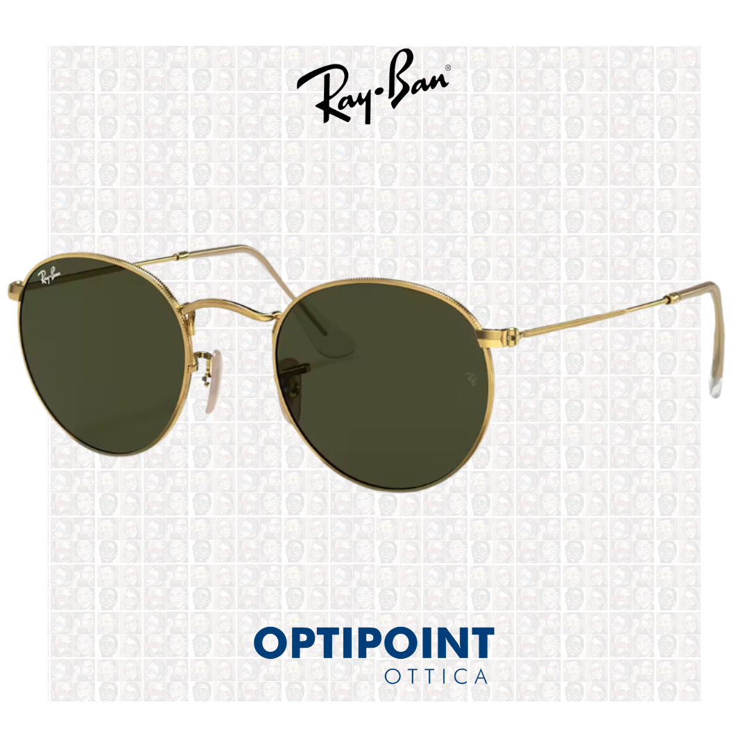 RayBan RB3447 001 (53) ORO OCCHIALI DA SOLE - Optipoint - Lux S.r.l.