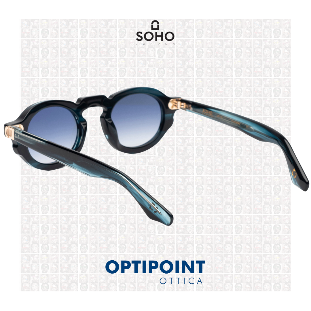 SOHO DARLINGTON BLU STRIATO OCCHIALI DA SOLE - Optipoint - Lux S.r.l.