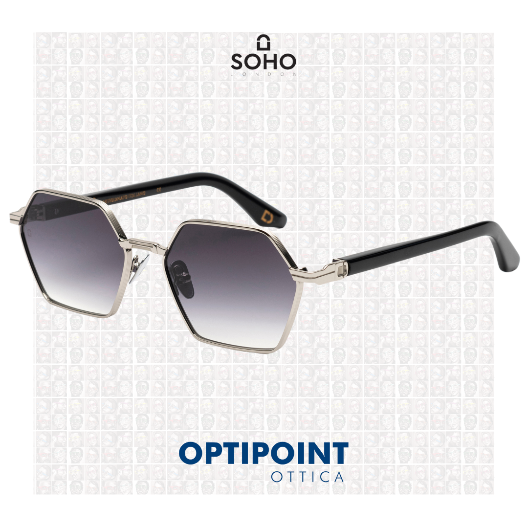 SOHO LUDGATE ARGENTO NERO OCCHIALI DA SOLE - Optipoint - Lux S.r.l.