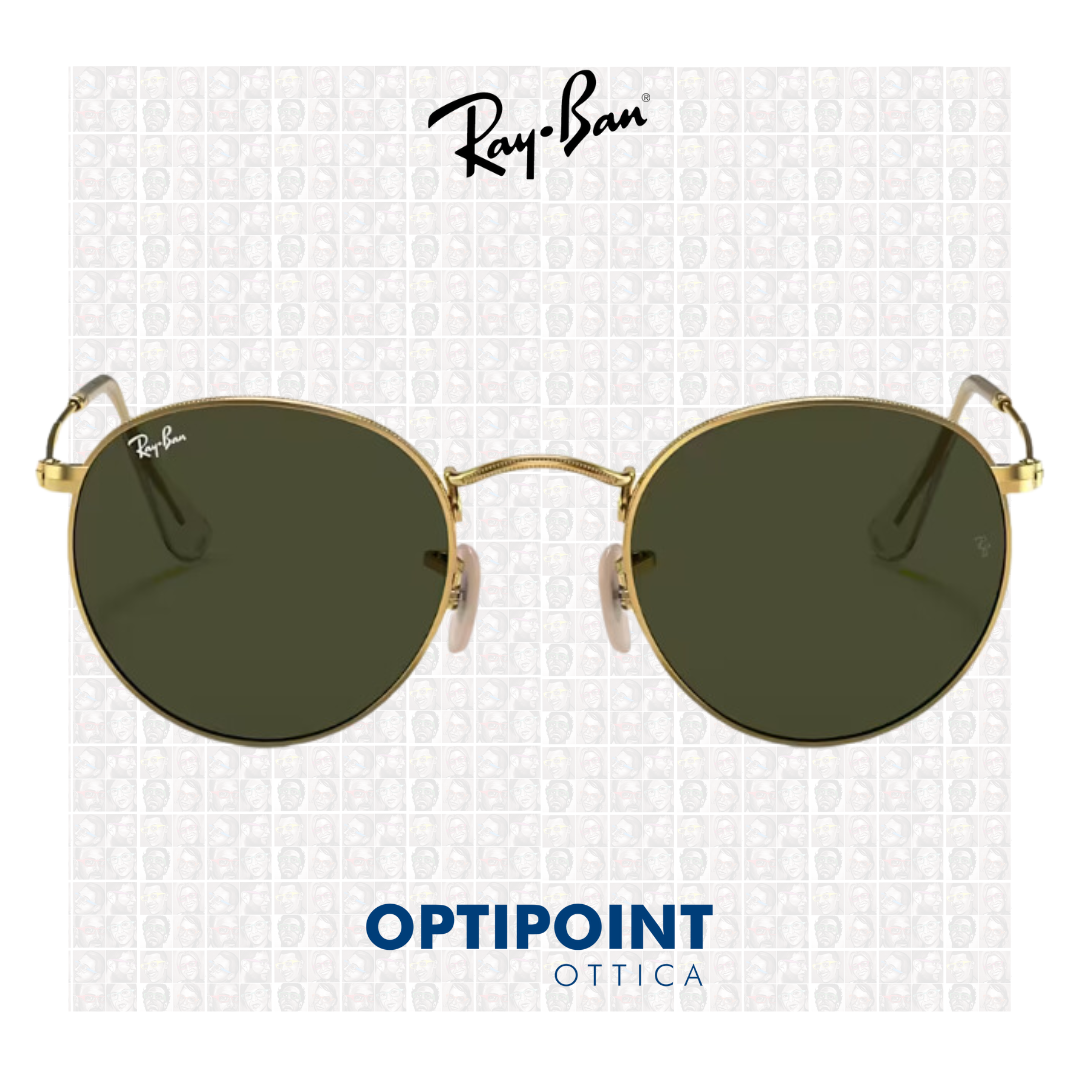 RayBan RB3447 001 (53) ORO OCCHIALI DA SOLE - Optipoint - Lux S.r.l.