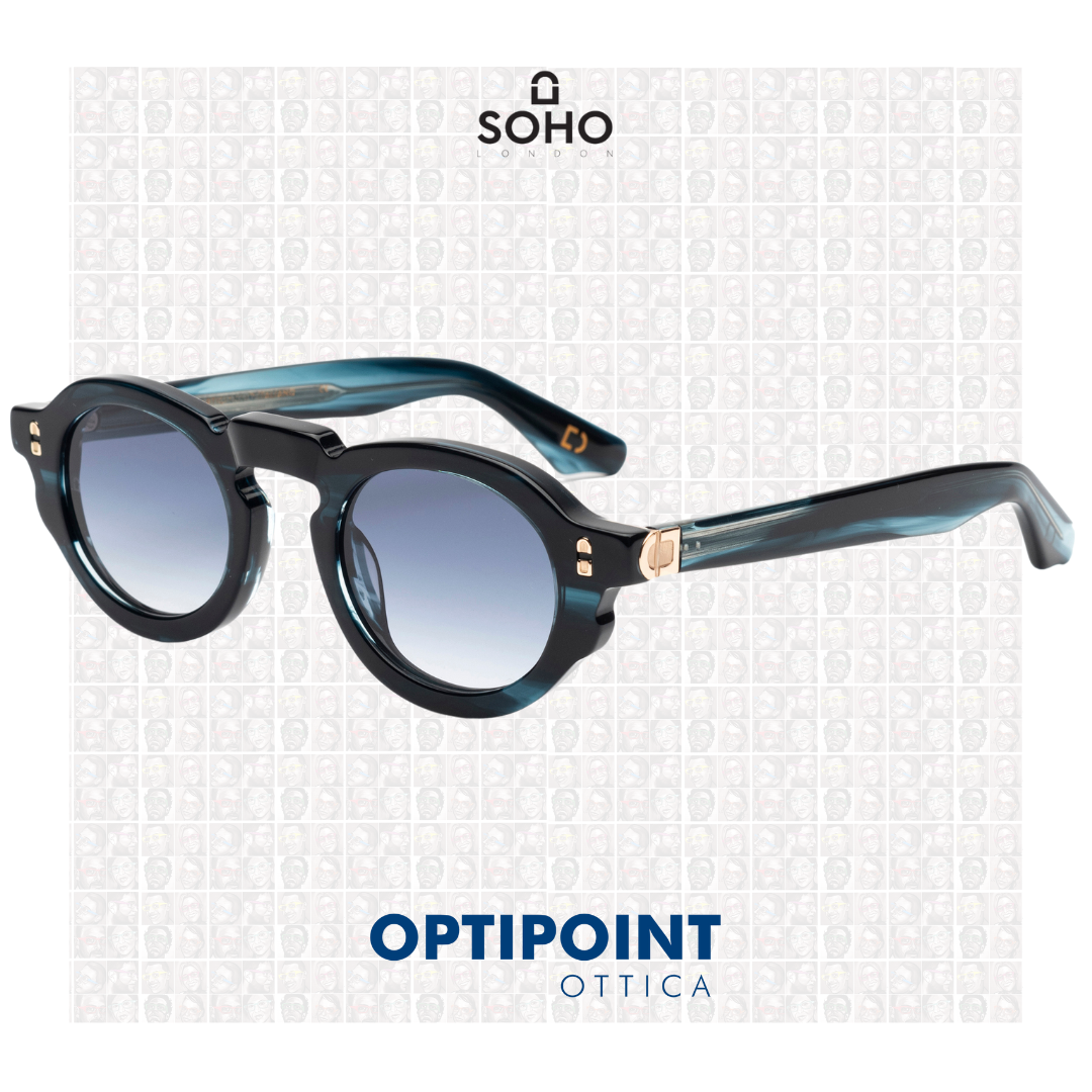 SOHO DARLINGTON BLU STRIATO OCCHIALI DA SOLE - Optipoint - Lux S.r.l.