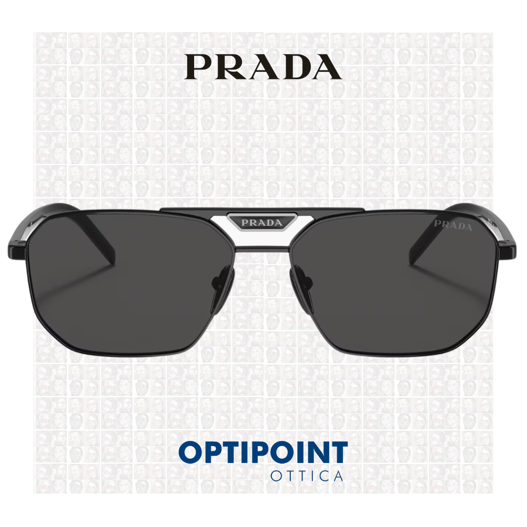 PRADA 58YS 1AB5S0 NERO OCCHIALI DA SOLE - Optipoint - Lux S.r.l.
