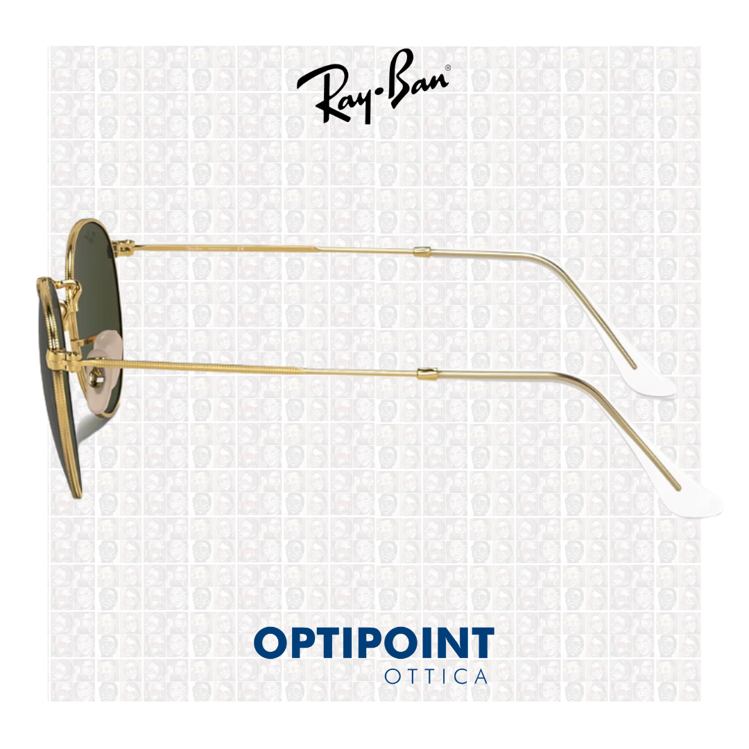 RayBan RB3447 001 (53) ORO OCCHIALI DA SOLE - Optipoint - Lux S.r.l.