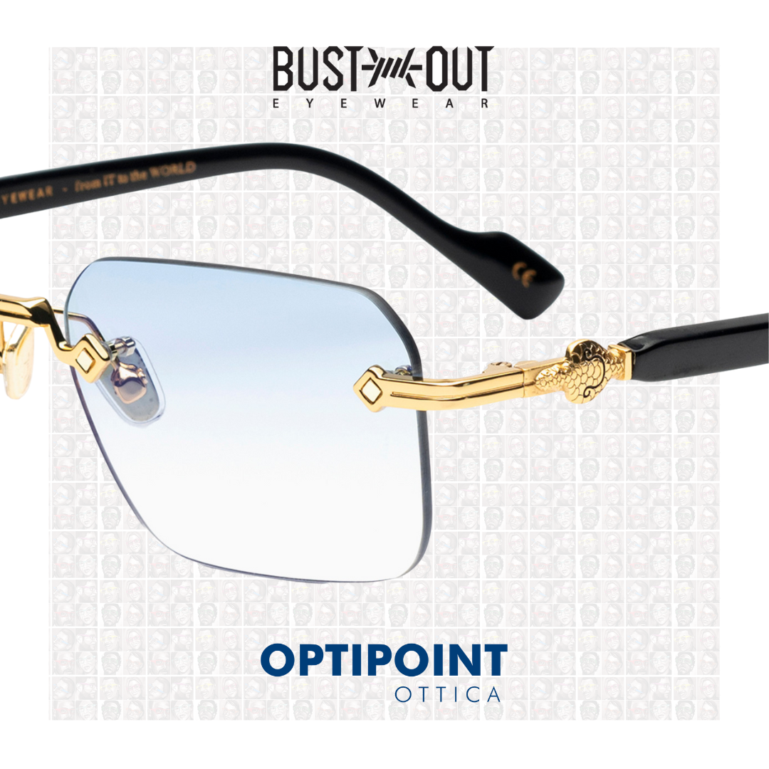 BUST OUT MAMBA ORO NERO OCCHIALI DA SOLE - Optipoint - Lux S.r.l.