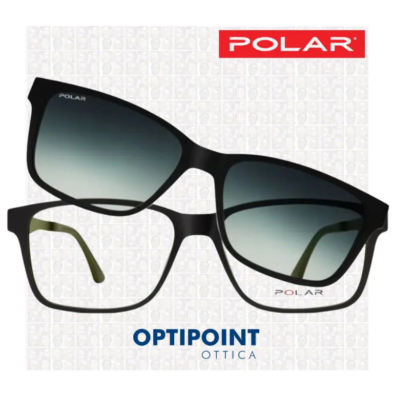 POLAR CLIP-ON 403 - 44 NERO OCCHIALI DA VISTA