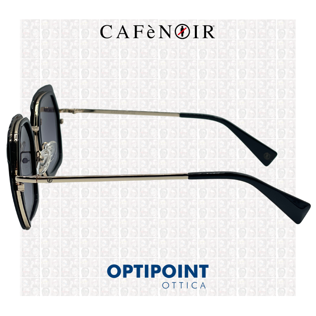 CAFèNOIR CNS317 01 ARGENTO NERO OCCHIALI DA SOLE - Optipoint - Lux S.r.l.