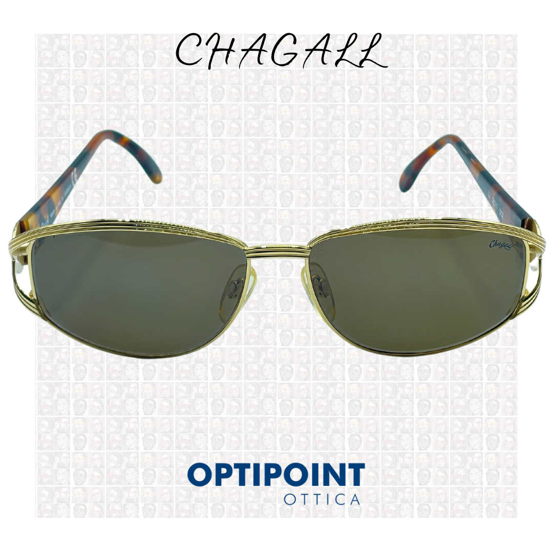 CHAGALL LL2521 ORO TARTARUGATO OCCHIALI DA SOLE VINTAGE - Optipoint - Lux S.r.l.
