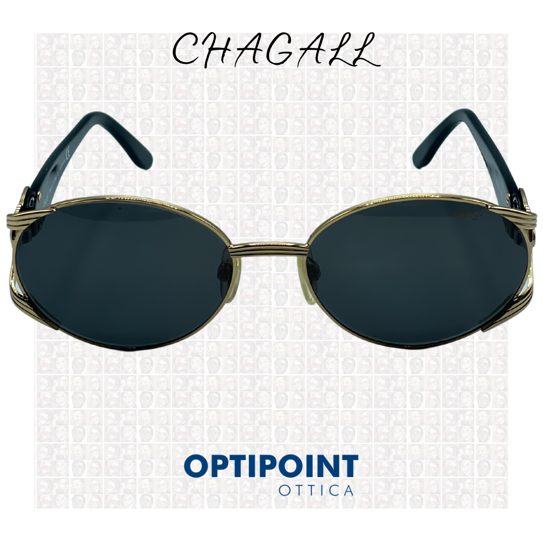 CHAGALL LL2555 ORO NERO OCCHIALI DA SOLE VINTAGE - Optipoint - Lux S.r.l.
