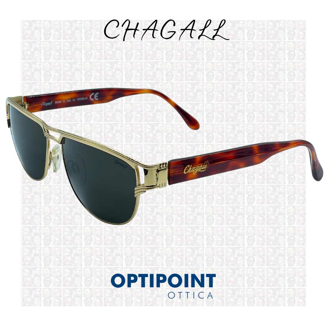 CHAGALL LL2525 ORO AVANA LUCIDO OCCHIALI DA SOLE VINTAGE - Optipoint - Lux S.r.l.