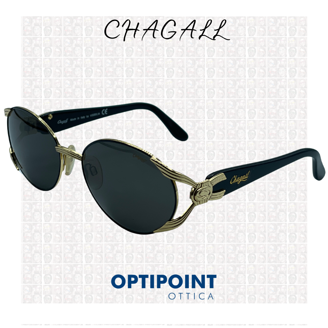 CHAGALL LL2555 ORO NERO OCCHIALI DA SOLE VINTAGE - Optipoint - Lux S.r.l.