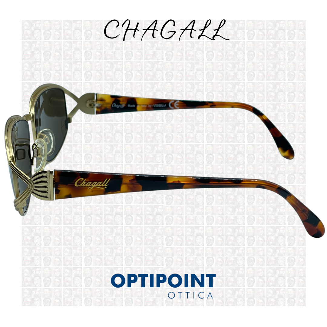 CHAGALL LL2521 ORO TARTARUGATO OCCHIALI DA SOLE VINTAGE - Optipoint - Lux S.r.l.