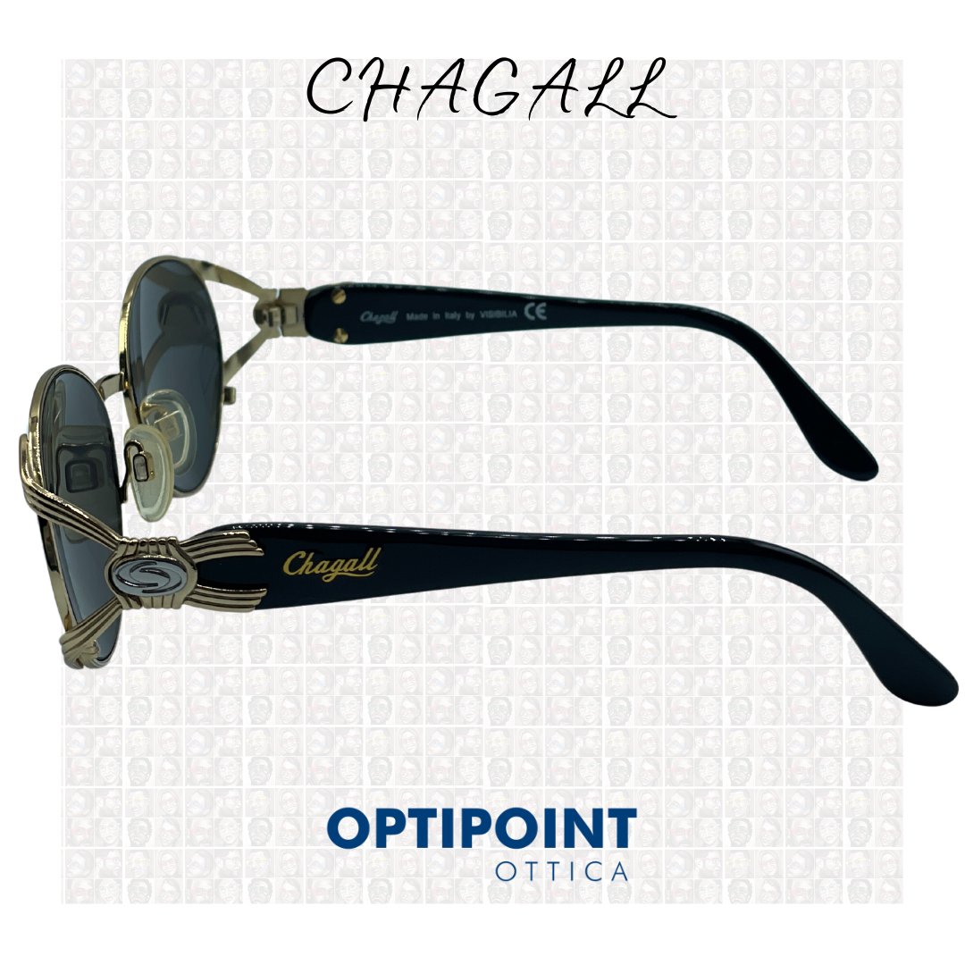 CHAGALL LL2555 ORO NERO OCCHIALI DA SOLE VINTAGE - Optipoint - Lux S.r.l.