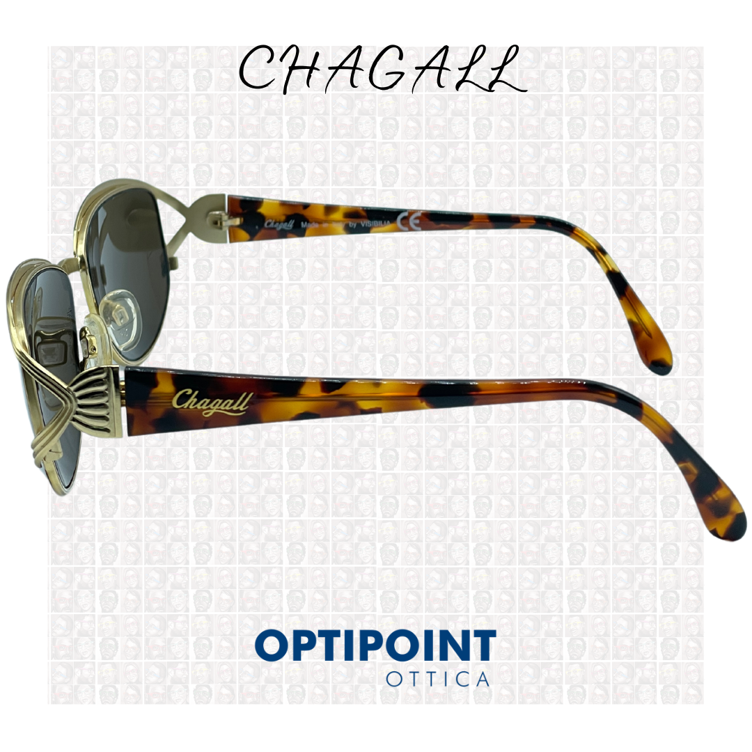 CHAGALL LL2522 ORO TARTARUGATO OCCHIALI DA SOLE VINTAGE - Optipoint - Lux S.r.l.