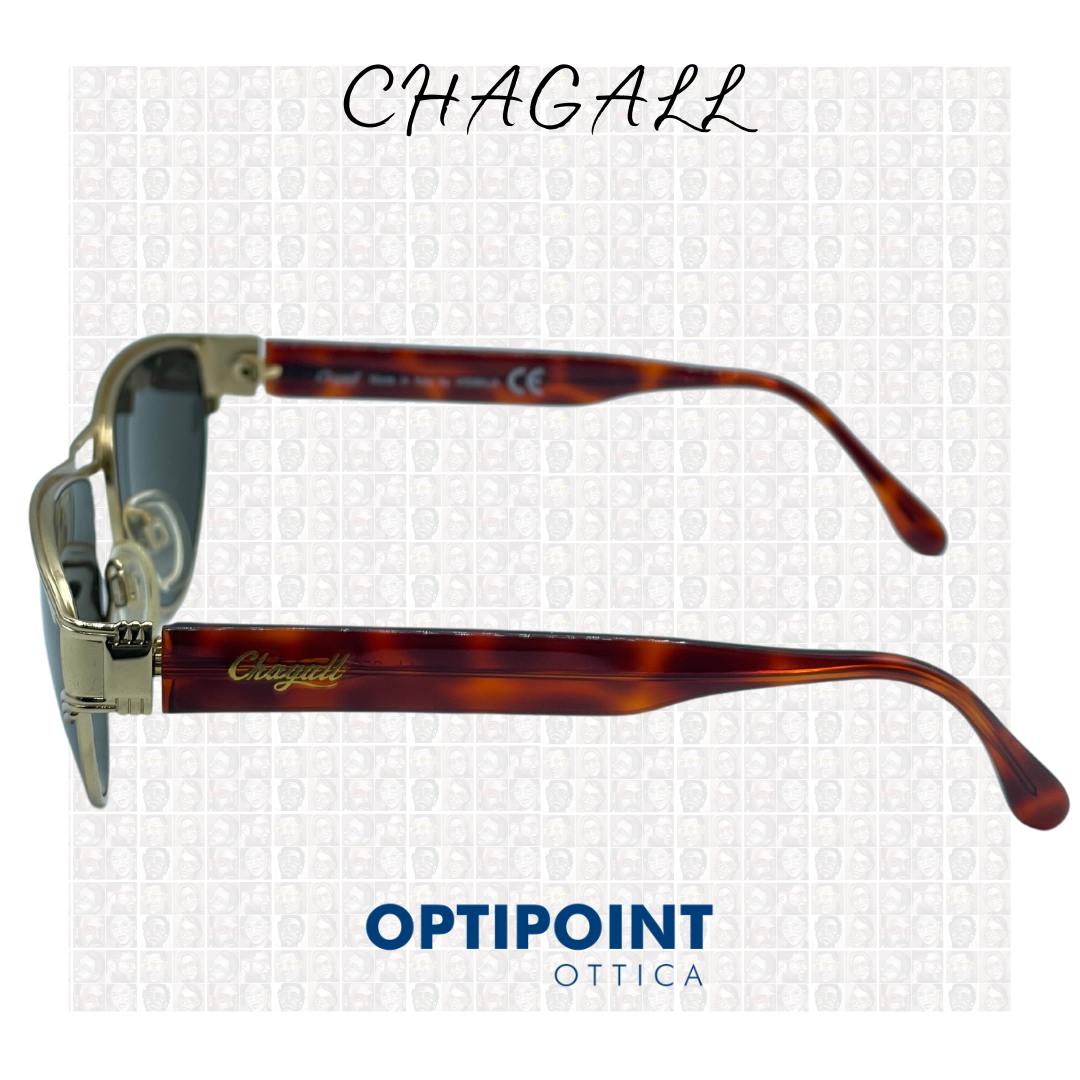 CHAGALL LL2523 ORO AVANA SCURO OCCHIALI DA SOLE VINTAGE - Optipoint - Lux S.r.l.