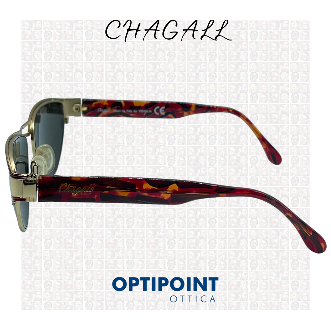 CHAGALL LL2523 ORO AVANA SCURO OCCHIALI DA SOLE VINTAGE - Optipoint - Lux S.r.l.