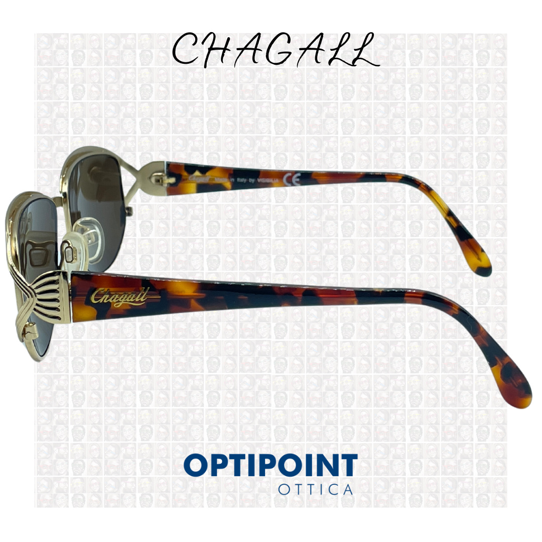 CHAGALL LL2522 ORO TARTARUGATO OCCHIALI DA SOLE VINTAGE - Optipoint - Lux S.r.l.