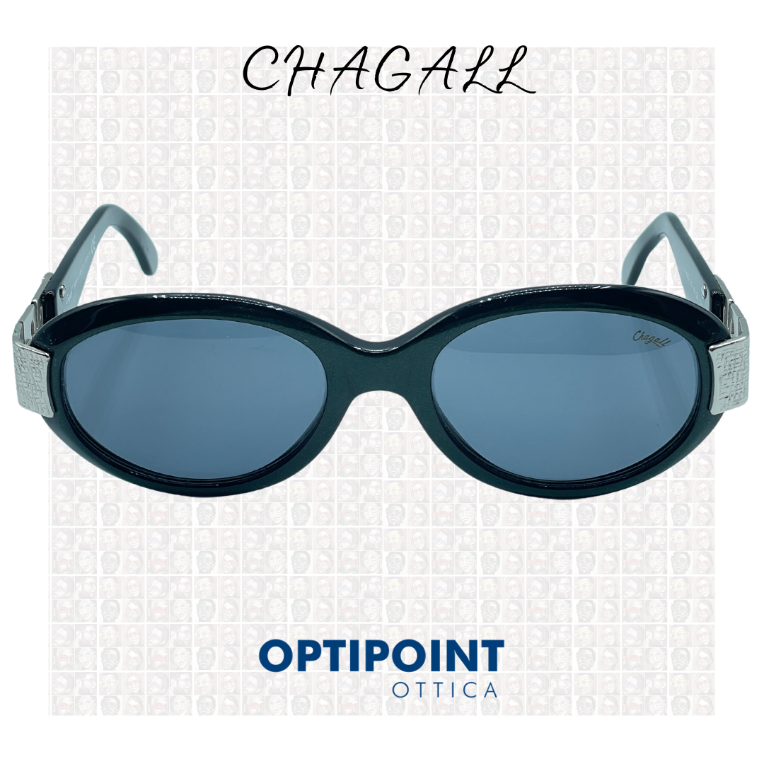 CHAGALL LL45023 ARGENTO NERO OCCHIALI DA SOLE VINTAGE - Optipoint - Lux S.r.l.
