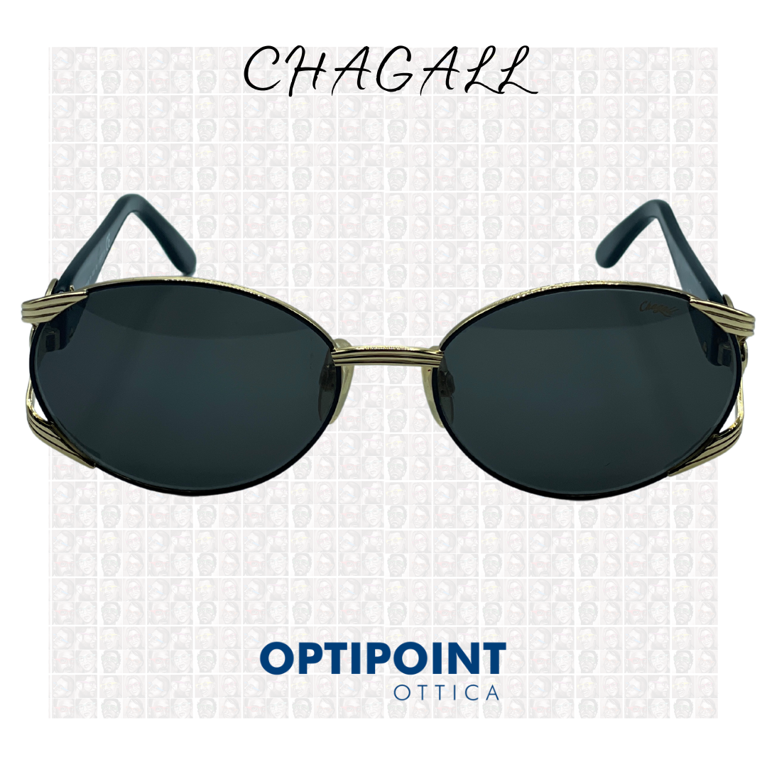 CHAGALL LL2555 ORO NERO OCCHIALI DA SOLE VINTAGE - Optipoint - Lux S.r.l.