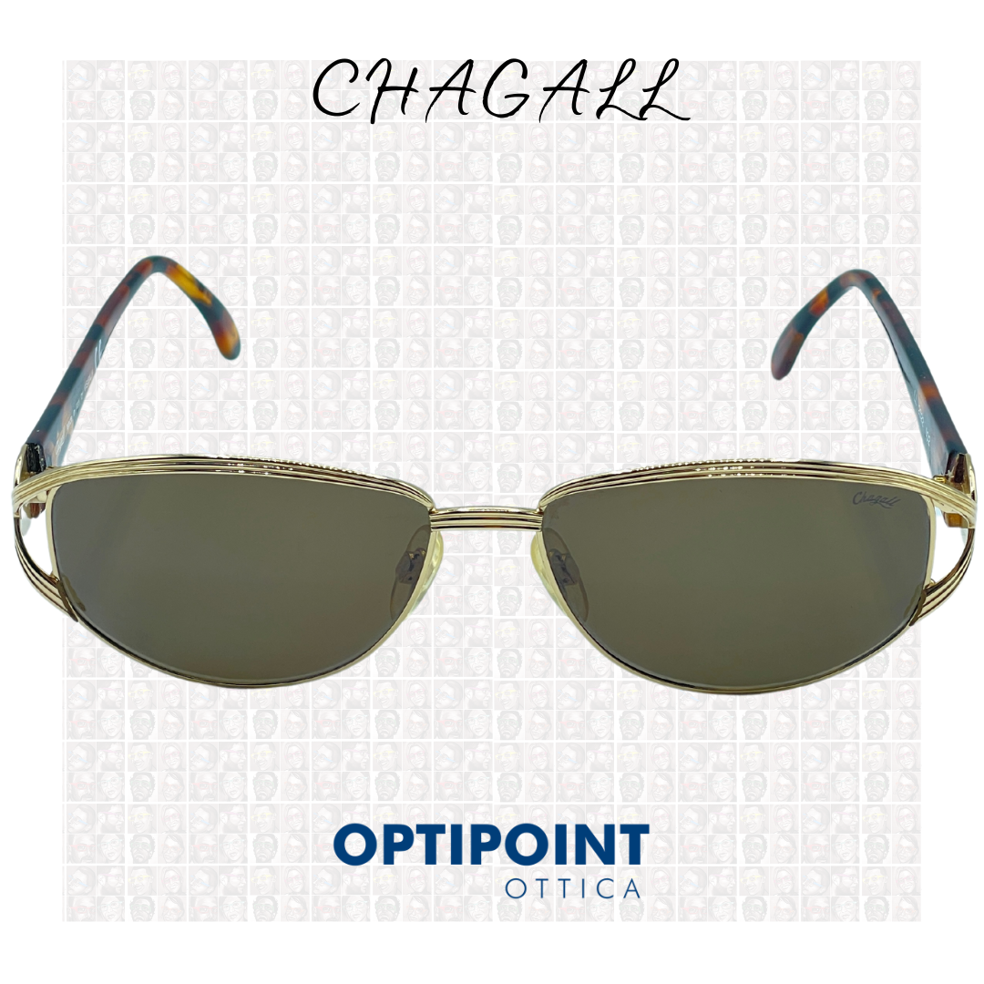 CHAGALL LL2522 ORO TARTARUGATO OCCHIALI DA SOLE VINTAGE - Optipoint - Lux S.r.l.