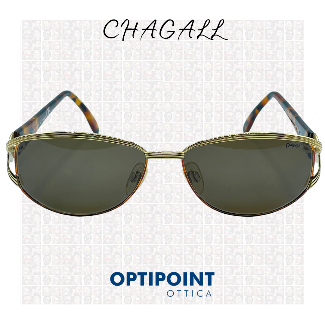 CHAGALL LL2522 ORO TARTARUGATO OCCHIALI DA SOLE VINTAGE - Optipoint - Lux S.r.l.