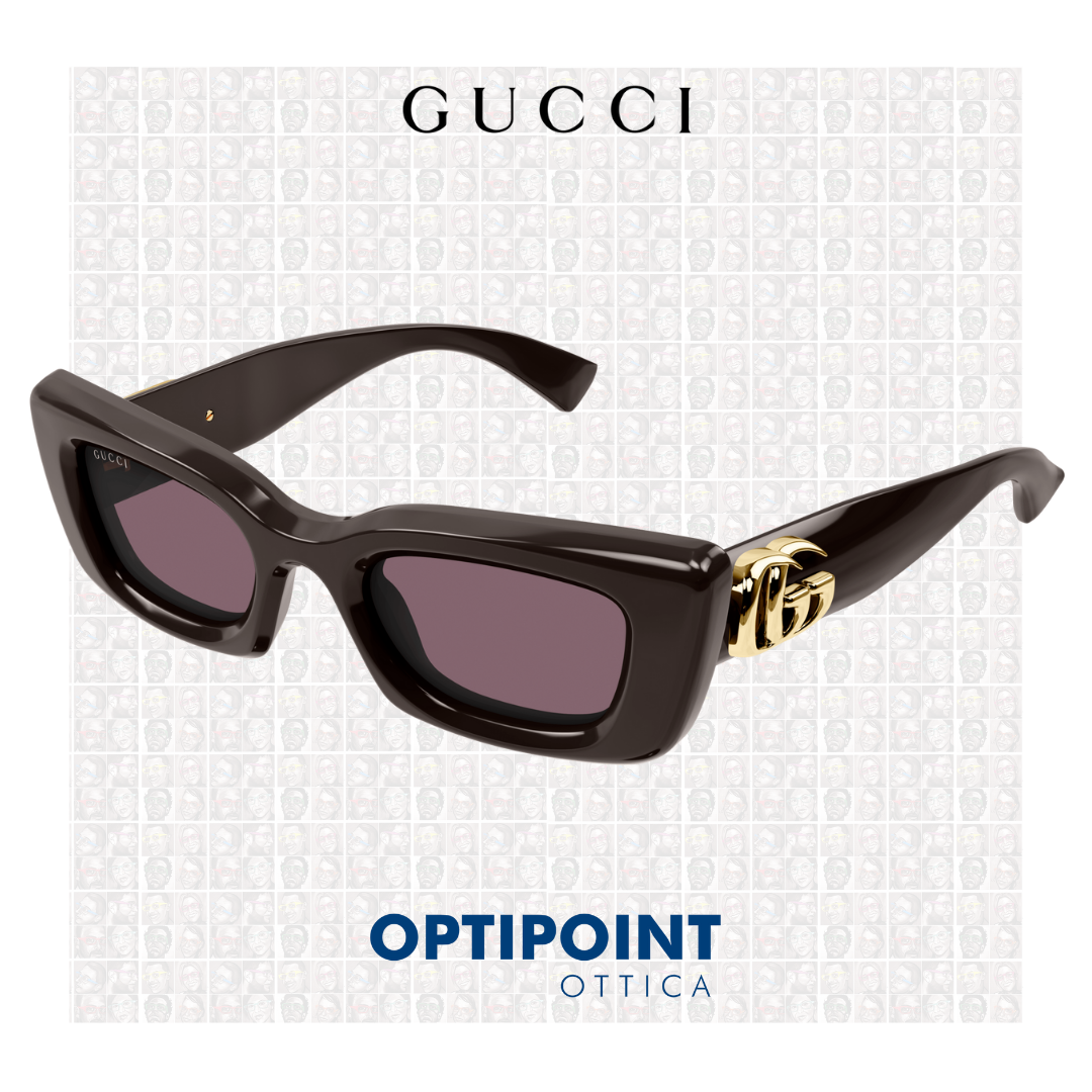 GUCCI GG1827S 004 MARRONE OCCHIALI DA SOLE - Optipoint - Lux S.r.l.