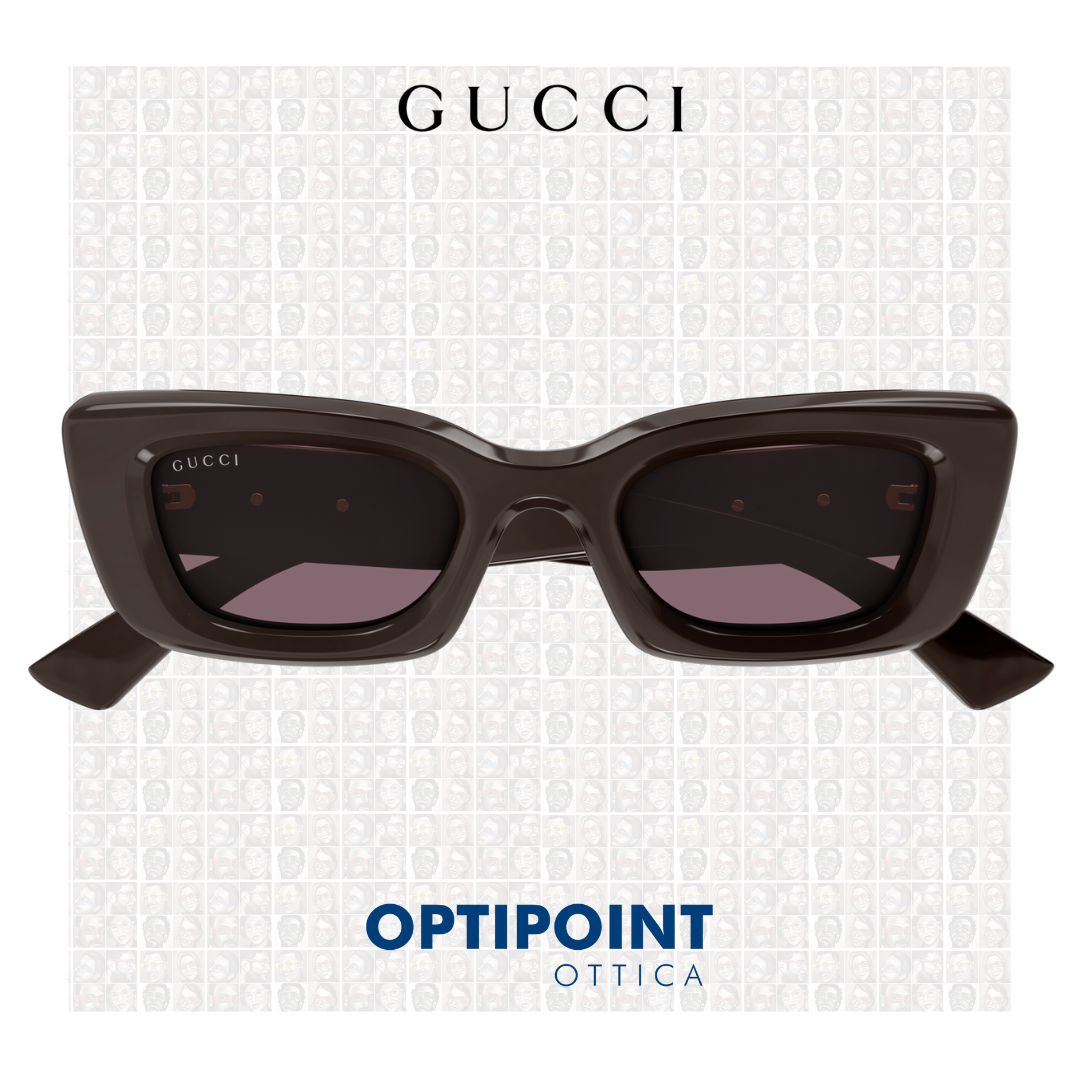 GUCCI GG1827S 004 MARRONE OCCHIALI DA SOLE - Optipoint - Lux S.r.l.