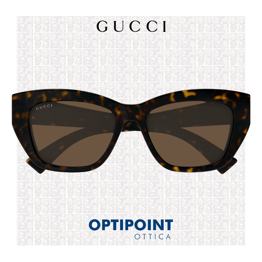 GUCCI GG1844S 002 HAVANA OCCHIALI DA SOLE - Optipoint - Lux S.r.l.