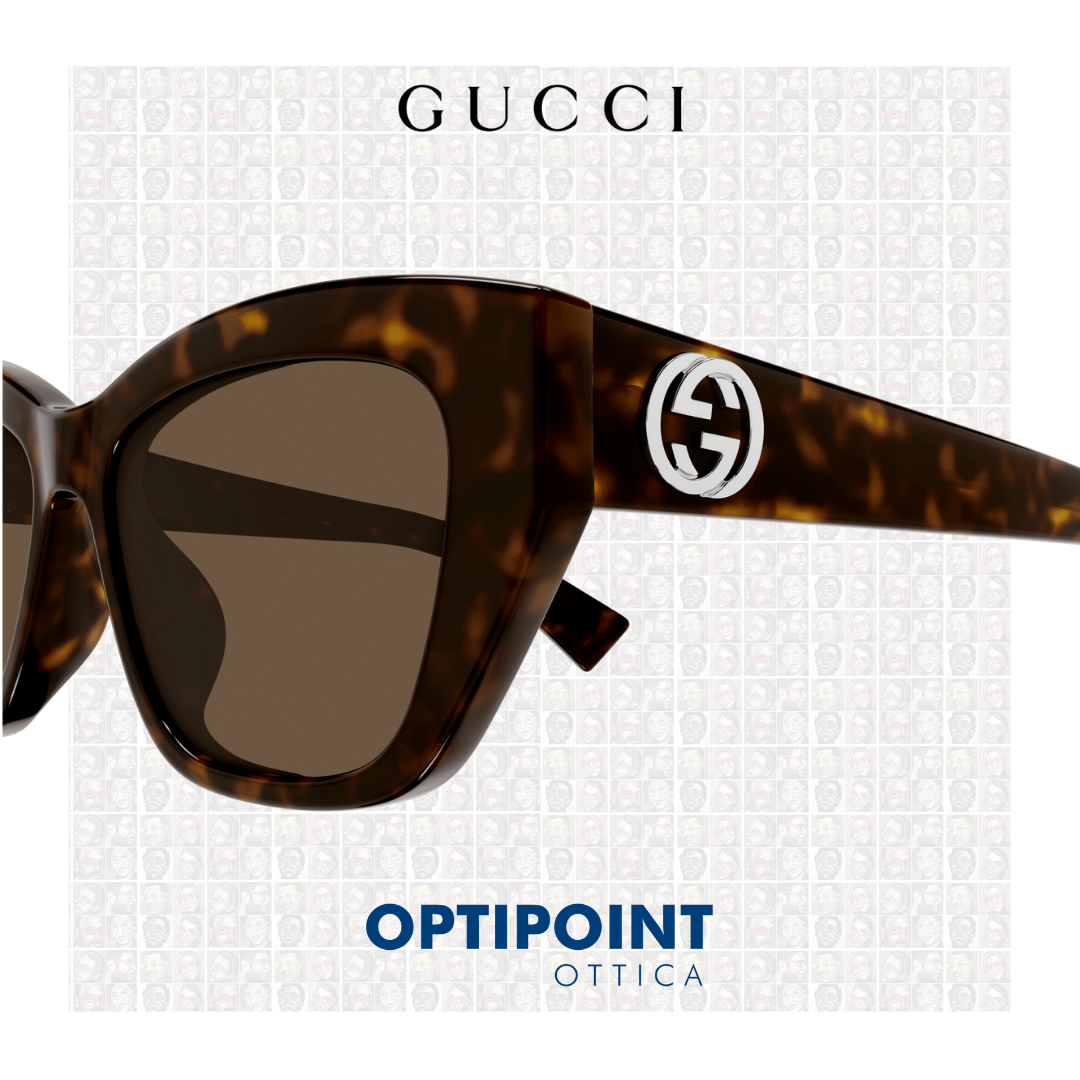 GUCCI GG1844S 002 HAVANA OCCHIALI DA SOLE - Optipoint - Lux S.r.l.