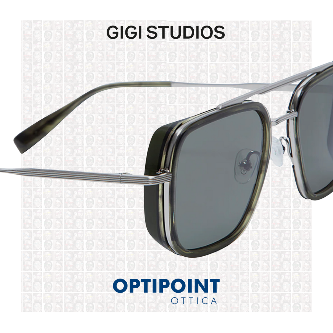 GIGI STUDIOS SIFNOS ARGENTO VERDE OCCHIALI DA SOLE - Optipoint - Lux S.r.l.