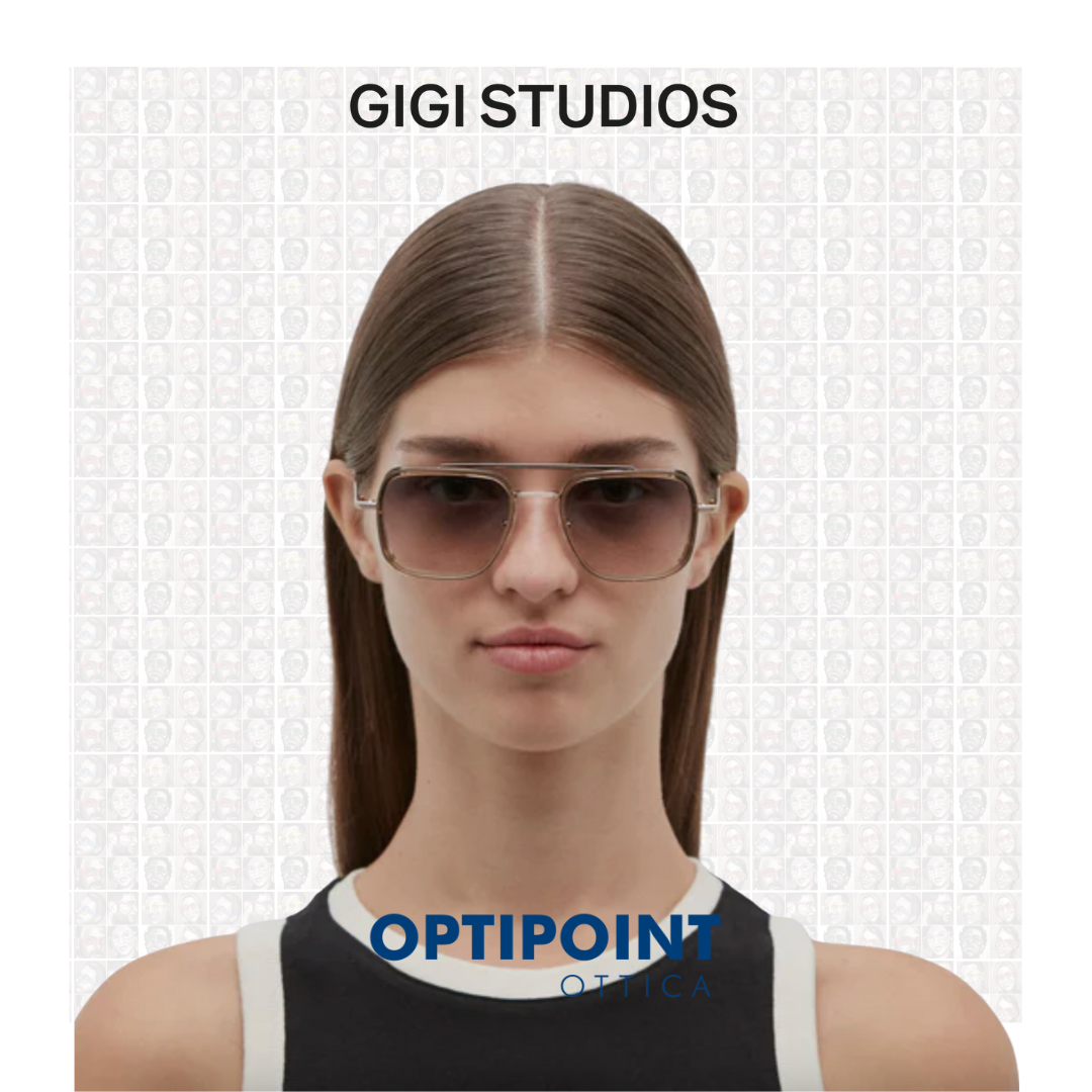 GIGI STUDIOS SIFNOS BEIGE DORATO OCCHIALI DA SOLE - Optipoint - Lux S.r.l.