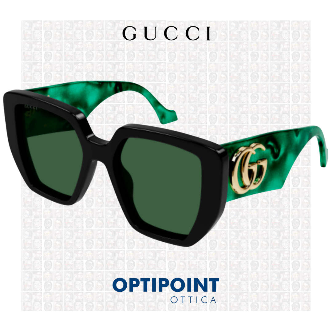 GUCCI GG0956S 001 VERDE OCCHIALI DA SOLE - Optipoint - Lux S.r.l.