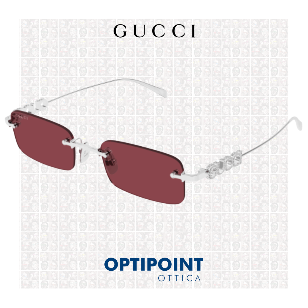 GUCCI GG1808S 004 ARGENTO OCCHIALI DA SOLE - Optipoint - Lux S.r.l.