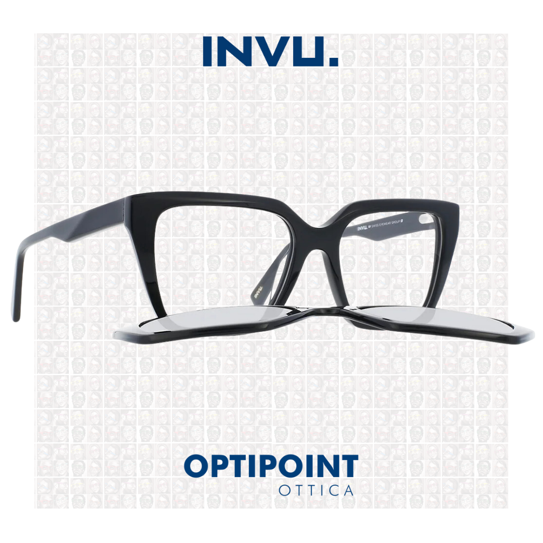 INVU IM42418 NERO OCCHIALI DA VISTA - Optipoint - Lux S.r.l.