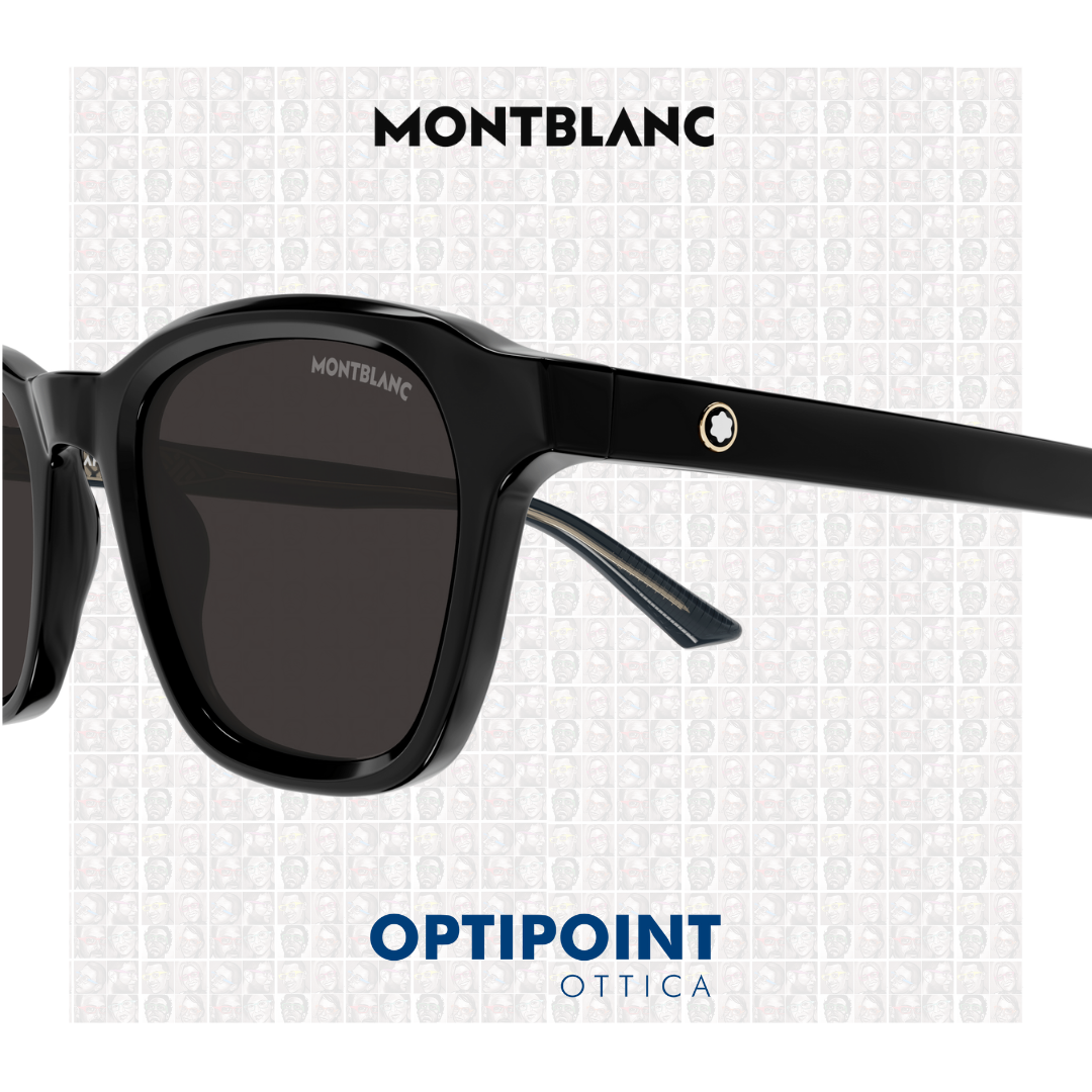 MONTBLANC MB0384S 001 NERO OCCHIALI DA SOLE - Optipoint - Lux S.r.l.