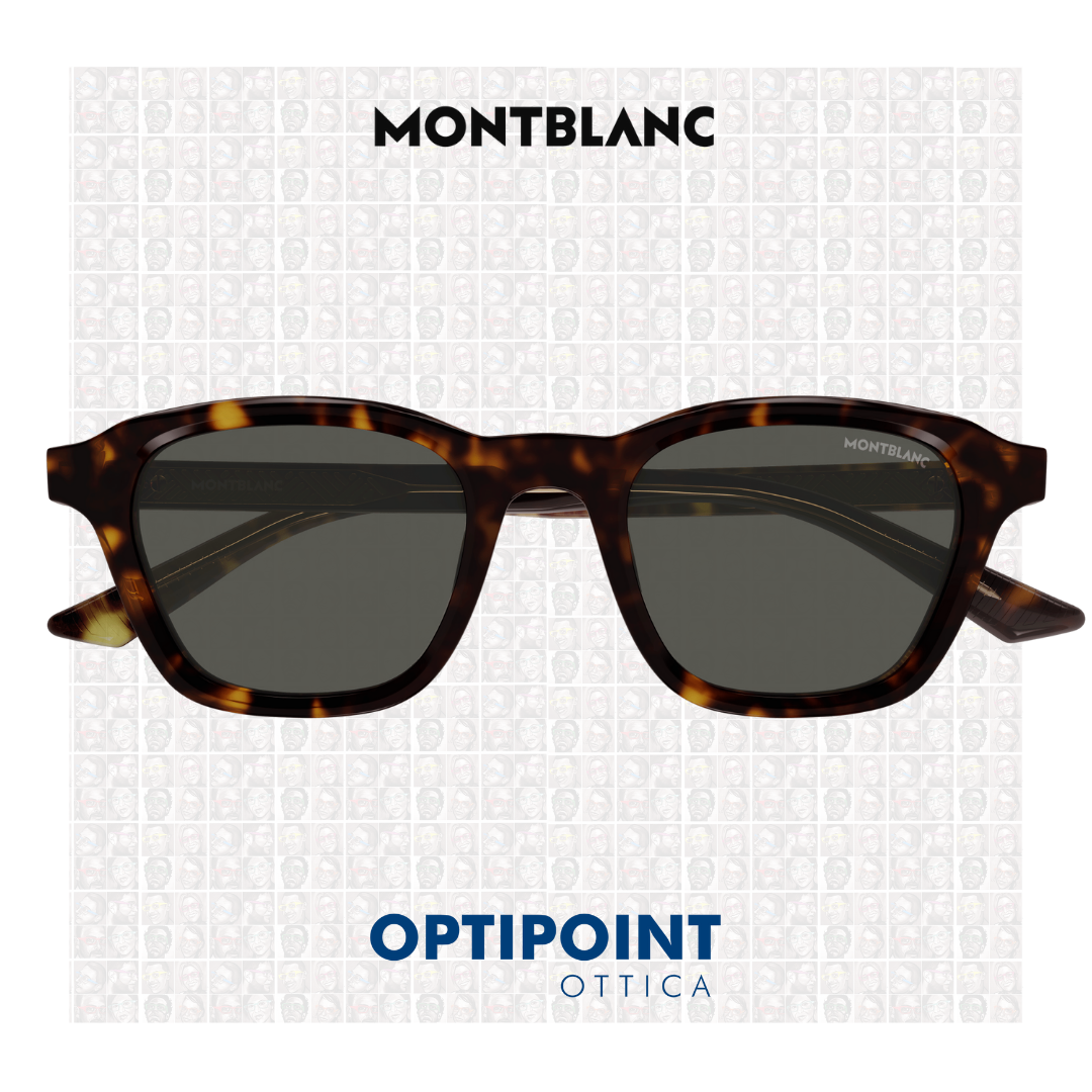 MONTBLANC MB0384S 002 HAVANA OCCHIALI DA SOLE - Optipoint - Lux S.r.l.
