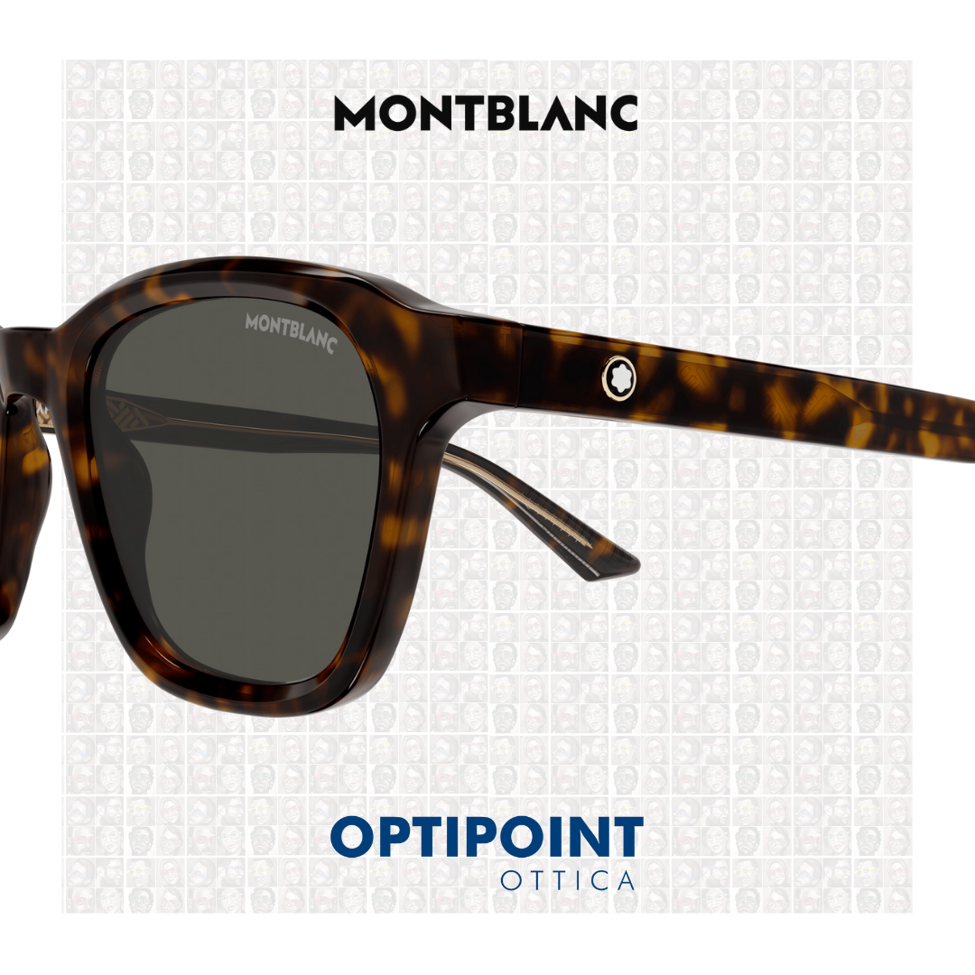 MONTBLANC MB0384S 002 HAVANA OCCHIALI DA SOLE - Optipoint - Lux S.r.l.