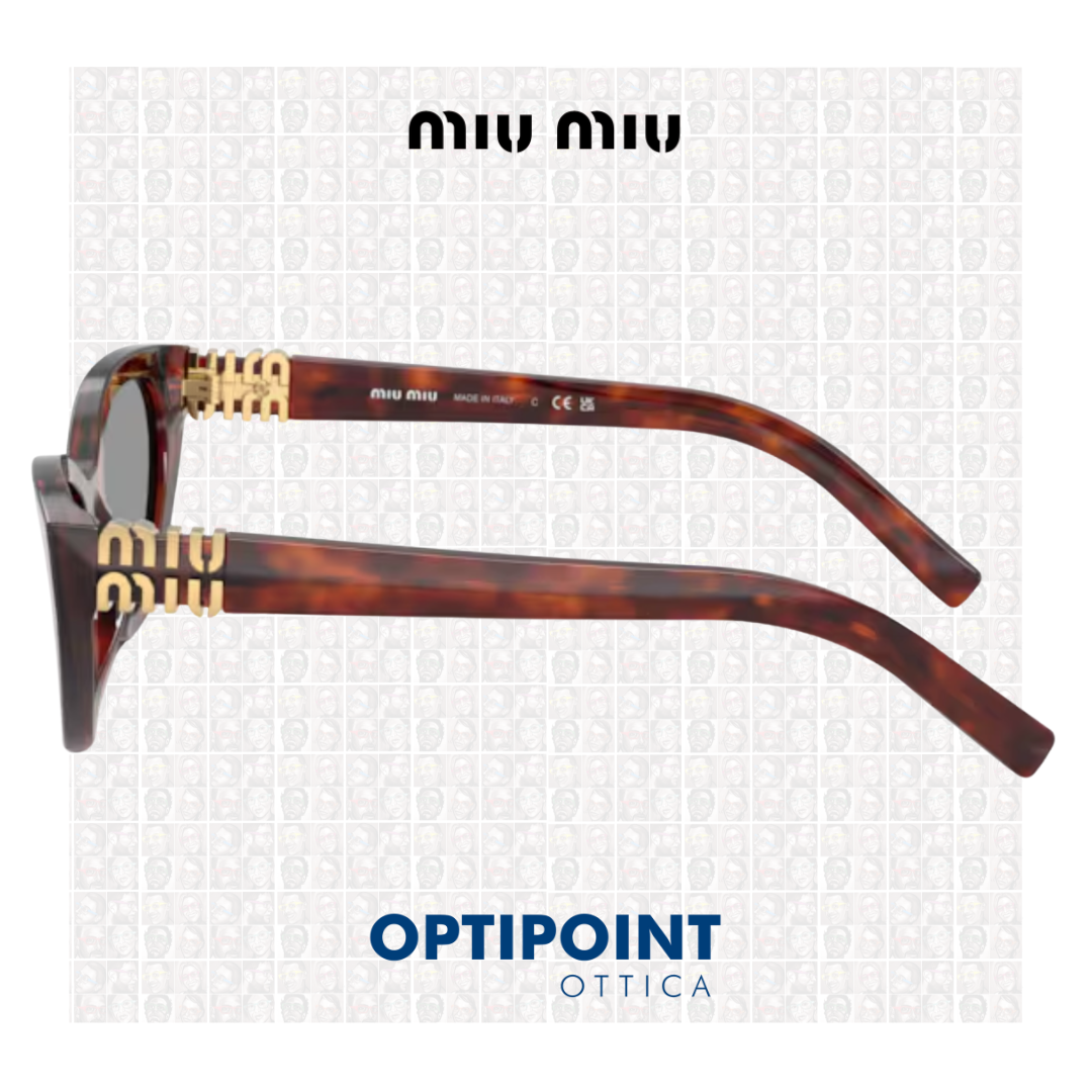 MIUMIU A04S 21C40O HAVANA MAHOGANY OCCHIALI DA SOLE - Optipoint - Lux S.r.l.