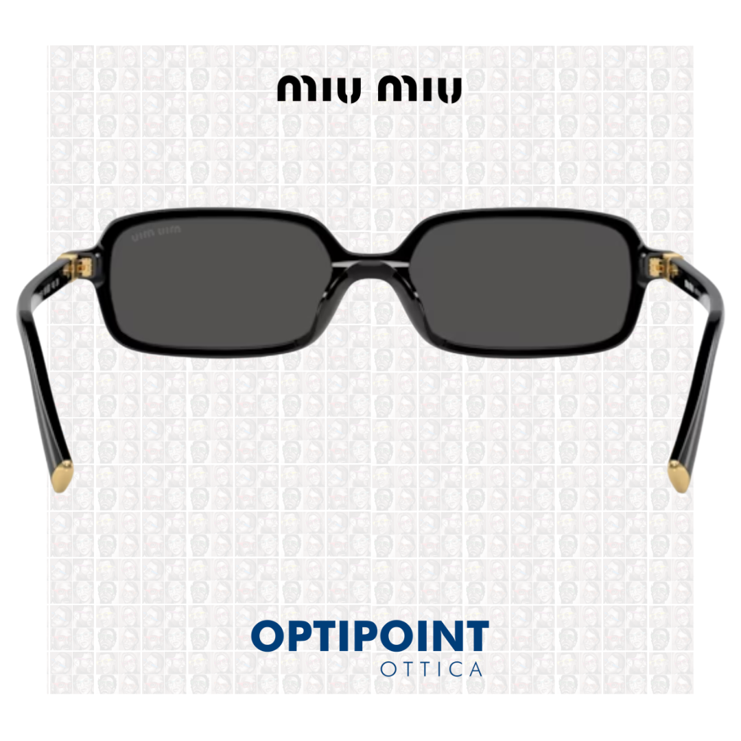 MIUMIU 11ZS 16K5S0 NERO OCCHIALI DA SOLE - Optipoint - Lux S.r.l.