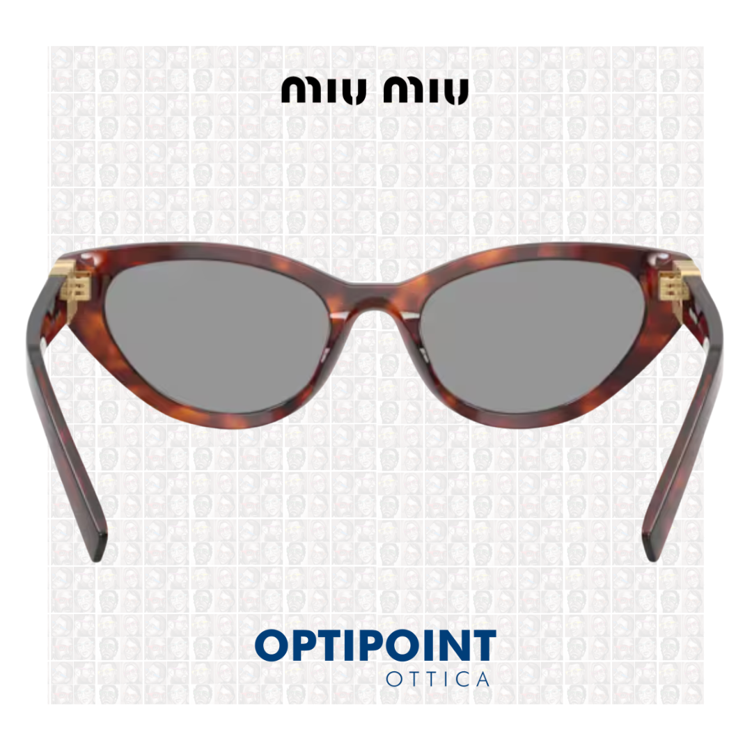 MIUMIU A04S 21C40O HAVANA MAHOGANY OCCHIALI DA SOLE - Optipoint - Lux S.r.l.