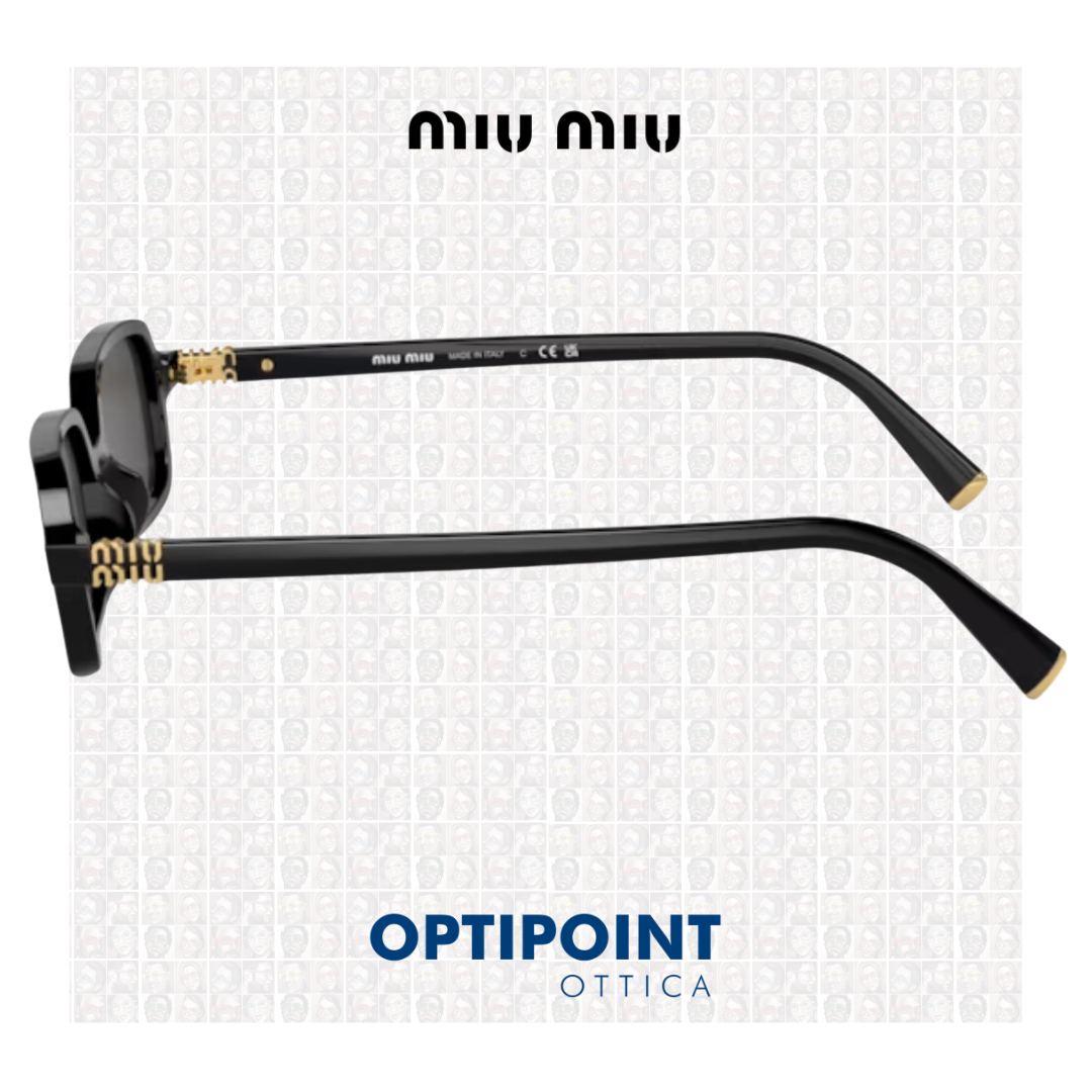 MIUMIU 11ZS 16K5S0 NERO OCCHIALI DA SOLE - Optipoint - Lux S.r.l.