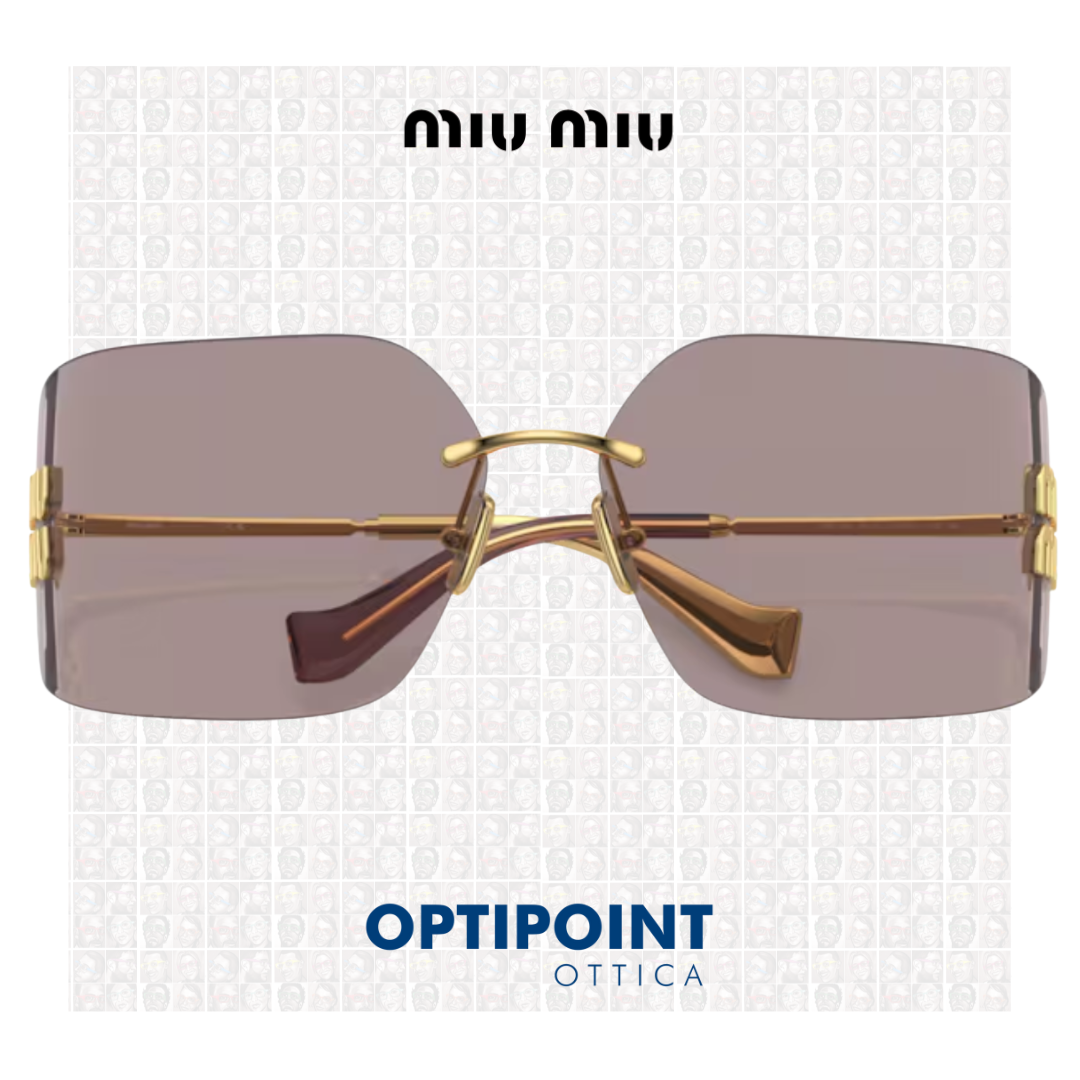 MIUMIU 54YS 5AK-061 ORO OCCHIALI DA SOLE - Optipoint - Lux S.r.l.