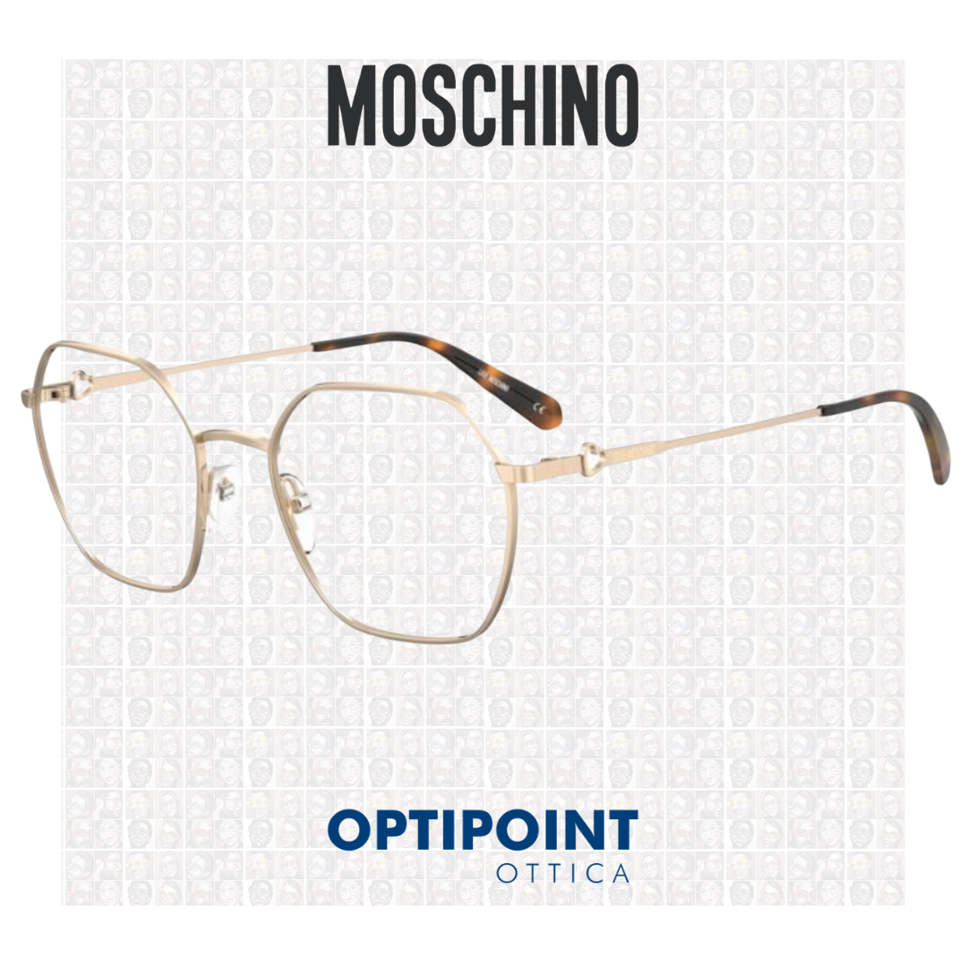 MOSCHINO MOL614 000 ORO OCCHIALI DA VISTA - Optipoint - Lux S.r.l.